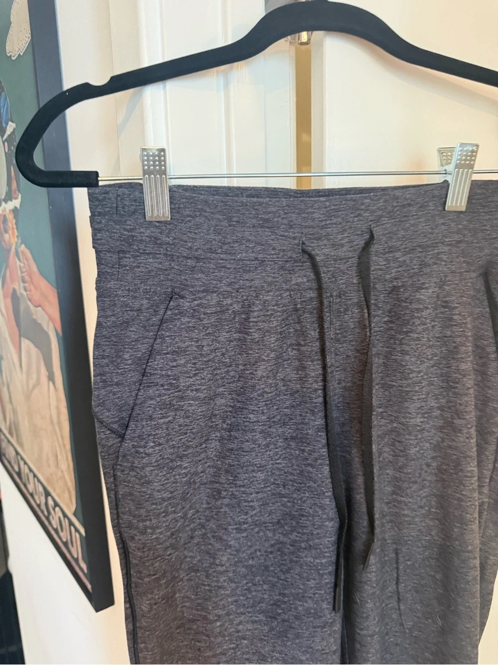 lululemon athletica Heathered Charcoal Gray Joggers